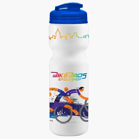 Garyline® Bike Bottle with Flip-Top Lid - 28 oz. — view 31