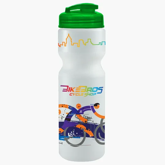 Garyline® Bike Bottle with Flip-Top Lid - 28 oz. — view 19