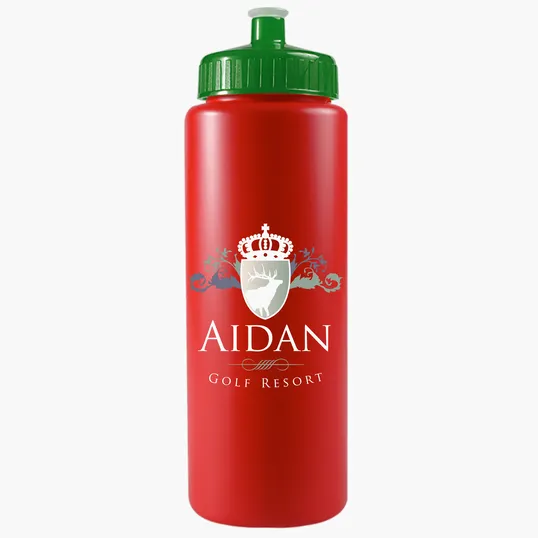Garyline® Quart Sport Bottle with Push-Pull Lid, 32 oz. — view 158