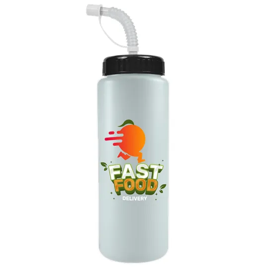 Garyline® Quart Sport Bottle with Straw Lid, 32 oz. — view 76