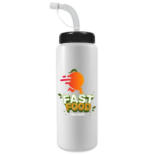 Garyline® Quart Sport Bottle with Straw Lid, 32 oz. — view 88