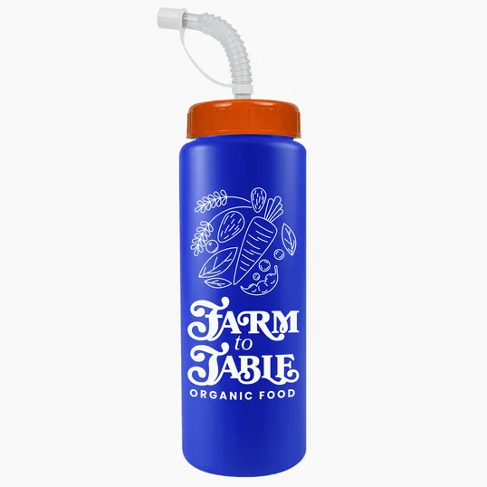 Garyline® Quart Sport Bottle with Straw Lid, 32 oz. — view 104