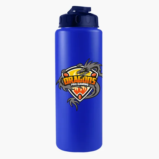 Garyline® Quart Sport Bottle with Flip Lid, 32 oz. — view 195