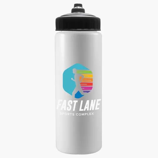 Garyline® Quart Sport Bottle with Valve Lid, 32 oz. — view 84