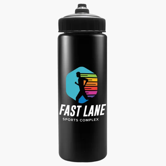 Garyline® Quart Sport Bottle with Valve Lid, 32 oz. — view 9