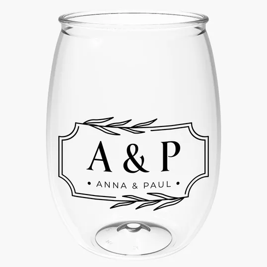 Garyline® 16 oz. Plastic Wineglass — view 8