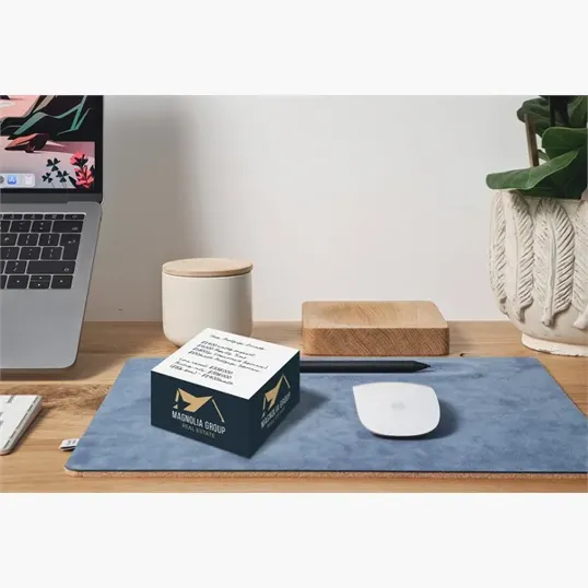 Post-it® Custom Printed Half Cube Adhesive Note Pad