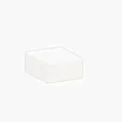 Post-it® Custom Printed Half Cube Adhesive Note Pad — view 2