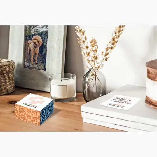 Post-it® Custom Printed Notes Half Cube — view 2