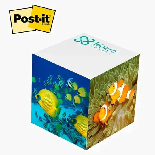 Post-it® Custom Printed Notes Full Cube — view 2
