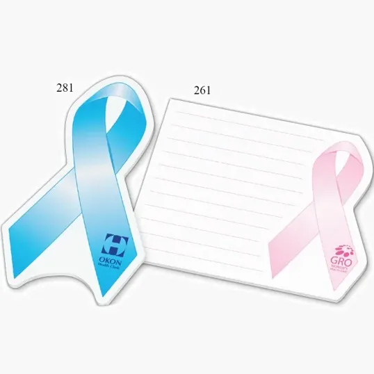 Post-it® Custom Printed Breast Cancer Awareness Ribbon Notes