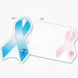 Post-it® Custom Printed Breast Cancer Awareness Ribbon Notes
