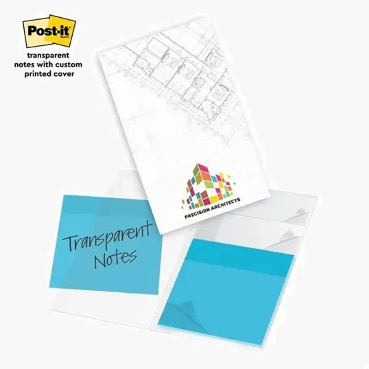 Post-it® Transparent Notes with Custom Printed Cover — view 3