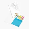 Post-it® Transparent Notes + Arrow Flags in Custom Cover