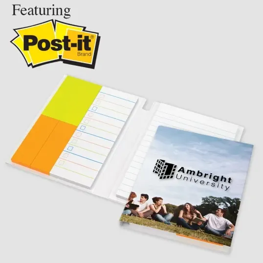 Essential Journal with Post-it® Notes and List Pad