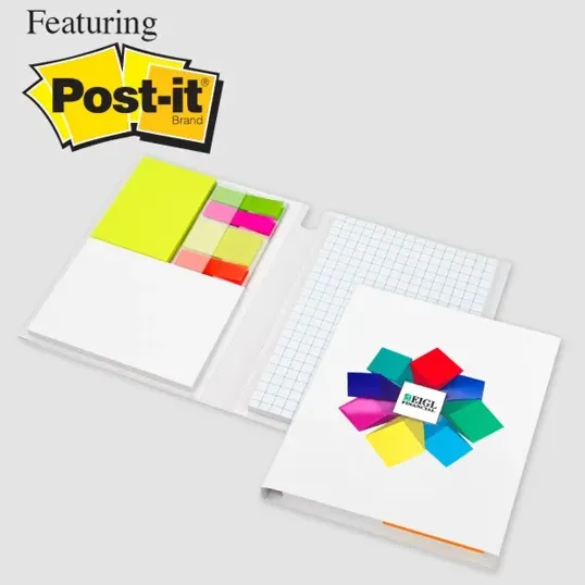 Essential Journal with Post-it® Notes and Flags