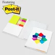 Essential Journal with Post-it® Notes and Flags