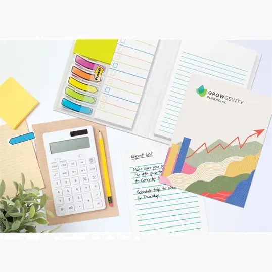 Essential Journal with Post-it® Notes and Flags