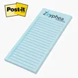 Post-it® Custom Printed Notepad, 2 3/4" x 6"