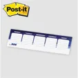 Post-it® Custom Printed Organizational Notes - 3" x 10"