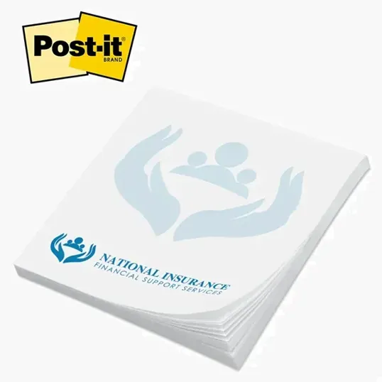 Post-it® Custom Printed Notepad, 2 3/4" x 3" — view 2