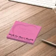Post-it® Custom Printed Notepad, 3" x 3" — view 2