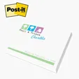 Post-it® Custom Printed Notepad - 3" x 4" — view 2