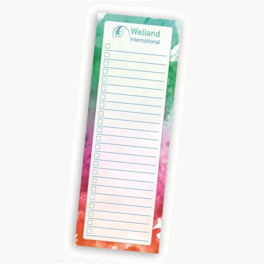 Post-it® Custom Printed Notepad, 3" x 8"