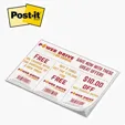 Post-it® Custom Printed Notepad, 6" x 8"