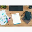 Post-it® Custom Printed Notepad, 6" x 8" — view 2