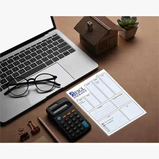 Post-it® Custom Printed Dynamic Notes, 6x8 Self-Stick Note Pad — view 2