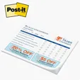 Post-it® Custom Printed Notepad - 6" x 8" — view 2