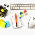 Post-it® Custom Printed 5-Flag Dispenser Set