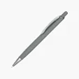 Ashton Metal Retractable Ballpoint Pen with Gun Metal Trim — view 4