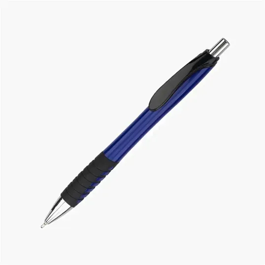 Aspen Retractable Ballpoint Pen with Rubber Grip — view 6