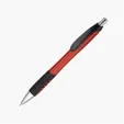 Aspen Retractable Ballpoint Pen with Rubber Grip — view 2