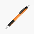 Aspen Retractable Ballpoint Pen with Rubber Grip — view 5