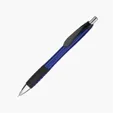 Aspen Retractable Ballpoint Pen with Rubber Grip — view 6