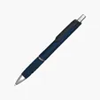 Atlantis Ballpoint Pen with Soft-Touch Grip and Metallic Barrel — view 4