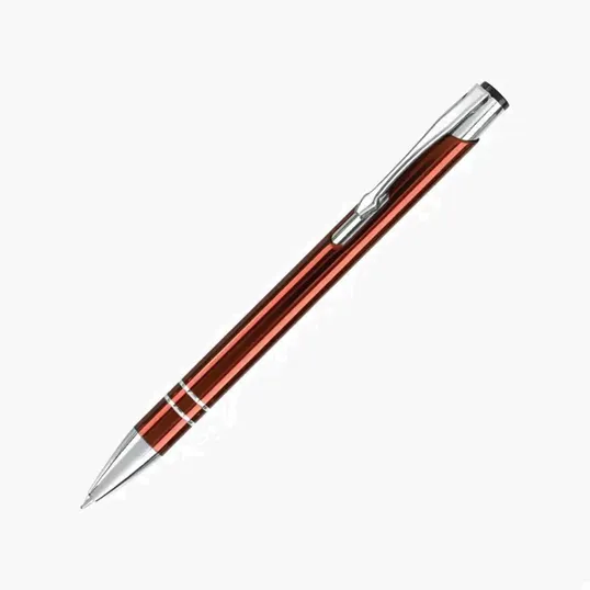 Barton Metal Ballpoint Pen with Chrome Trim — view 2