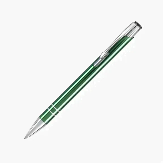 Barton Metal Ballpoint Pen with Chrome Trim — view 6