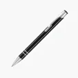Barton Metal Ballpoint Pen with Chrome Trim — view 4