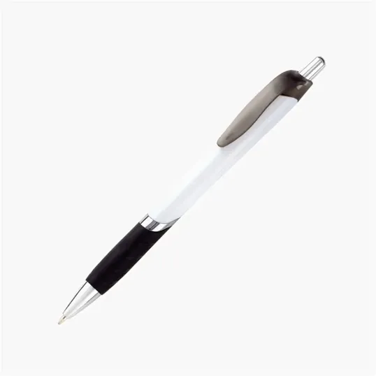 Blair Vue Retractable Ballpoint Pen with Colored Grip and Clip — view 2