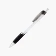 Blair Vue Retractable Ballpoint Pen with Colored Grip and Clip — view 2