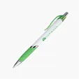 Blair Vue Retractable Ballpoint Pen with Colored Grip and Clip — view 5