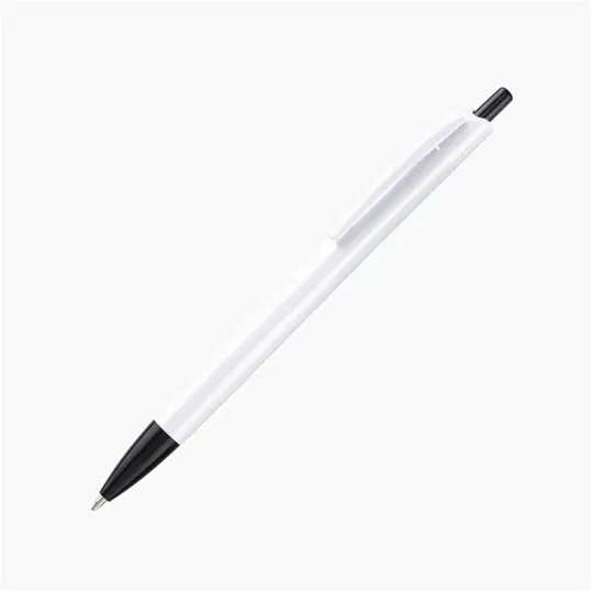 Bargain Writer II Plastic Ballpoint Pen, Plunger Action — view 2