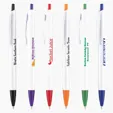 Bargain Writer II Plastic Ballpoint Pen, Plunger Action
