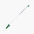 Bargain Writer II Plastic Ballpoint Pen, Plunger Action — view 4