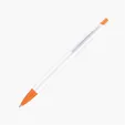 Bargain Writer II Plastic Ballpoint Pen, Plunger Action — view 5