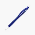 Carnival Retractable Ballpoint Pen, Blue Barrel